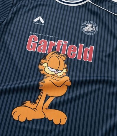Remera Deportiva Relaxed Infantil con Estampa Garfield - Tam  5 a 14 años 7