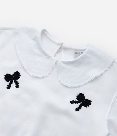 Saco Infantil con Bordado de Lacitos - Talle 5 a 14  Anos 7