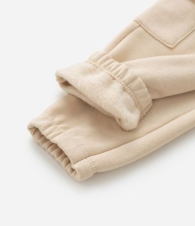 Pantalón Jogger Infantil en Algodón con Bolsillo Cargo - Talle 1 a 5 años 4