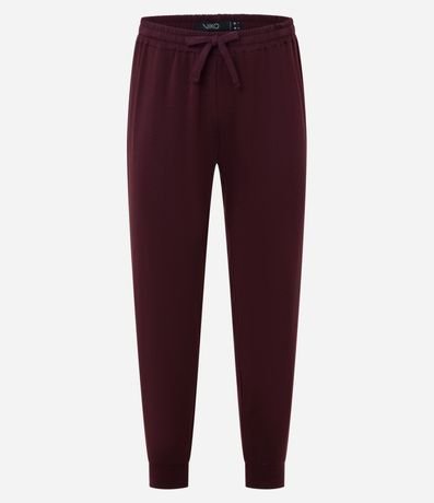 Pijama Comfort Largo en Rib Estampa Localizada ON/OFF 3