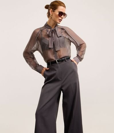 Pantalón Sastrería con Bolsillos y Frisos 2