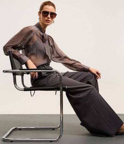 Pantalón Sastrería con Bolsillos y Frisos 6