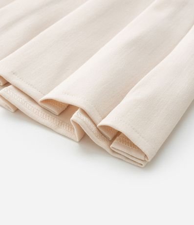 Pollera Infantil en Sastrería con Pliegues y Cintillo - Talle 5 A 14 años 5