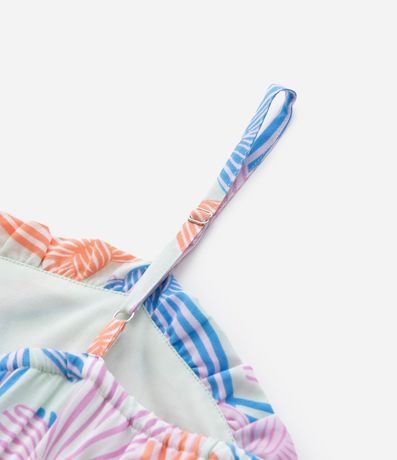 Vestido Infantil en Viscosa con Estampa de Lazos - Talle 5 a 14 años 4