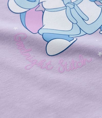 Pijama Infantil en Algodón con Estampa Stitch - Talle 2 a 4 años 10