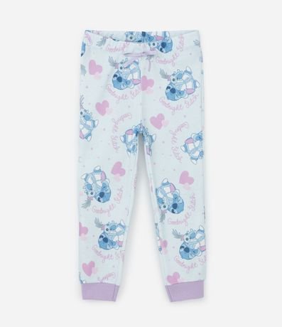 Pijama Infantil en Algodón con Estampa Stitch - Talle 2 a 4 años 5
