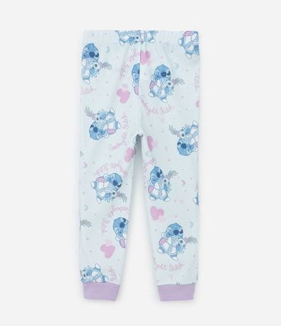 Pijama Infantil en Algodón con Estampa Stitch - Talle 2 a 4 años 6