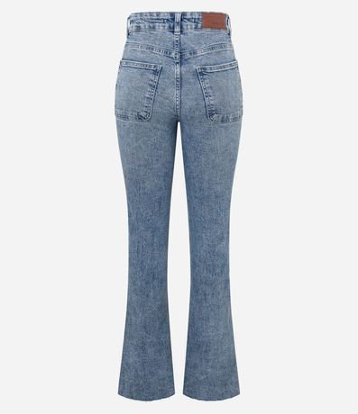 Pantalón Boot Cut en Jeans con Bolsillos Delanteros 6