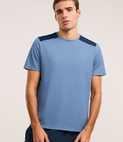 Remera Deportiva de Futebol en Tecnologia Dry con Recortes