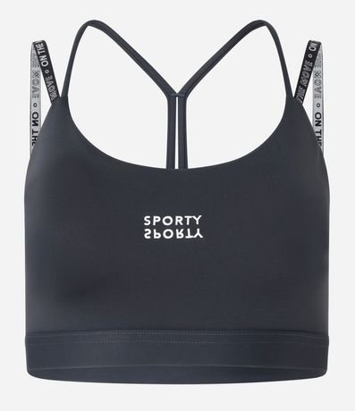 Top Deportivo con Copa y Breteles con Lettering 6