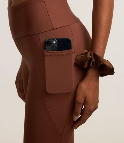 Calca Legging Deportivo en Microfibra con Bolsillos 4
