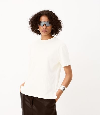 Remera T-Shirt en Suedine Básica