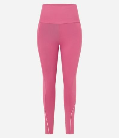 Pantalón Legging Deportiva en Microfibra Pesada con Cintura Alto y Bolsillos Laterales 6