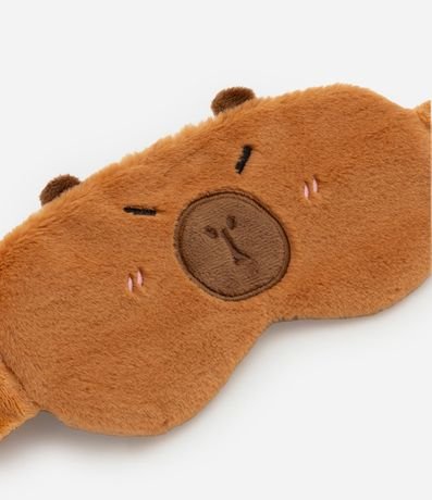 Máscara de Dormir Infantil con Bordado Carpincho - Talle único 3