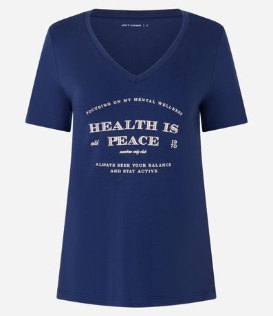 Remera Deportiva en Viscosa con Estampa Always Moving 5