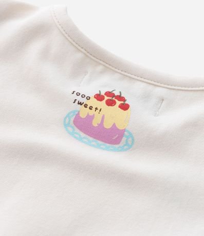 Blusa Infantil con Estampa Interactiva y Pompones - Talle 1 a 6 años 7