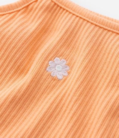 Musculosa Infantil con Abalorios en los Breteles - Talle 1 a 6 años 5