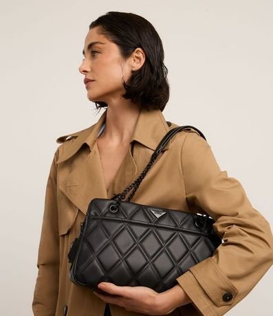 Bolsa Shoulder Mediana con Asa de Cadena 10