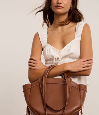 Bolsillo Shopper Grande Boho Romantico con Bolsillo Interno Desmontable 12