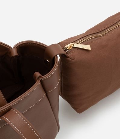 Bolsillo Shopper Grande Boho Romantico con Bolsillo Interno Desmontable 8