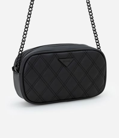 Bolsa Transversal Pequeña con Asa de Cadena