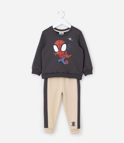 Conjunto Infantil con Estampa Spider-Man Spidey - Talle 2 a 6 años