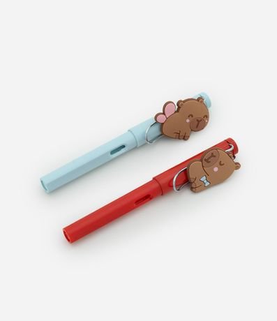 Kit 02 Lápis Infinito de Carpincho