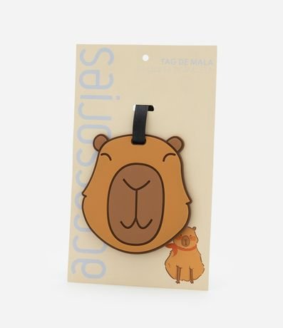 Tag de Valija en Formato de Carpincho 2