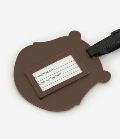 Tag de Valija en Formato de Carpincho 3