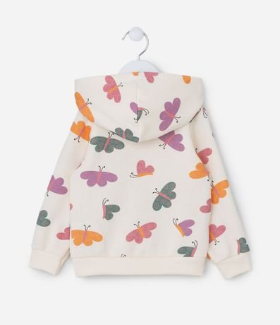 Campera Infantil con Estampa de Mariposas - Talle 1 a 6 años 2
