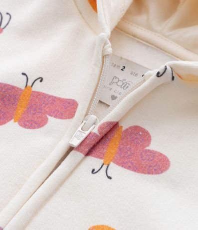 Campera Infantil con Estampa de Mariposas - Talle 1 a 6 años 5