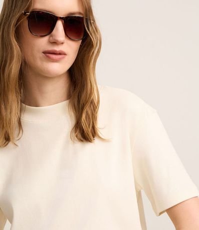 Remera T-Shirt en Suedine Básica 3