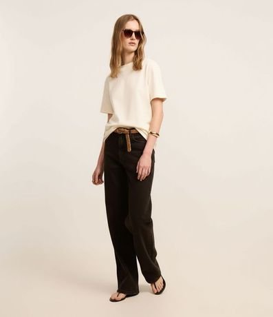 Remera T-Shirt en Suedine Básica 4