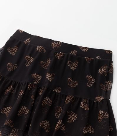 Short Pollera Infantil en Tule con Volados - Talle 5 a 14 años 4