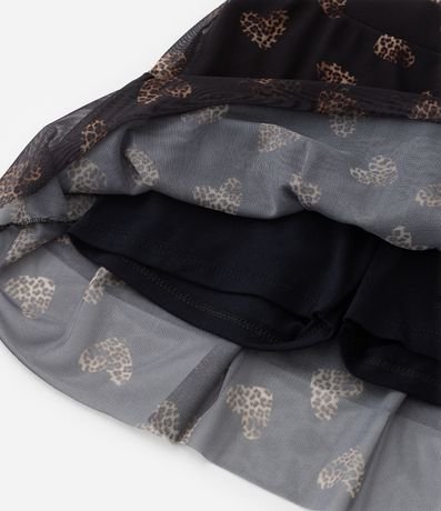 Short Pollera Infantil en Tule con Volados - Talle 5 a 14 años 5