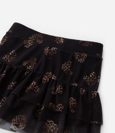 Short Pollera Infantil en Tule con Volados - Talle 1 a 6 años 4