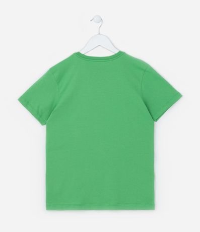 Remera Infantil con Estampa Minecraft en Lentejuelas - Talle 5 a 14 años 2