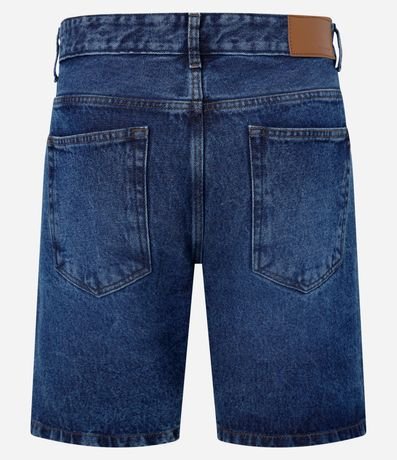 Bermuda en Jeans con Etiqueta Aplicada 2