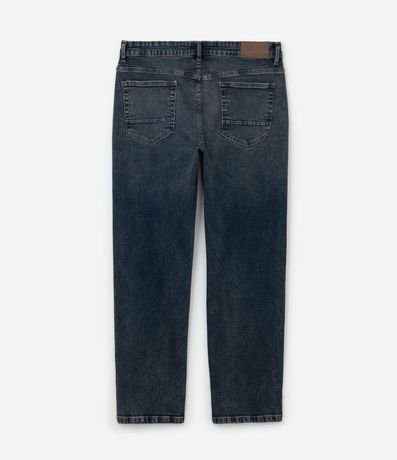 Pantalón Recto en Jeans Etiqueta Aplicada 3