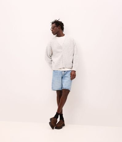 Bermuda Recta en Jeans
