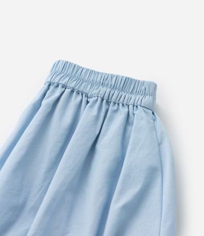 Pollera Infantil Balonê en Tricolina con Pliegues - Talle 1 a 6 años 5