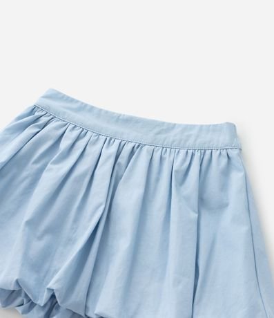 Pollera Infantil Balonê en Tricolina con Pliegues - Talle 1 a 6 años 6