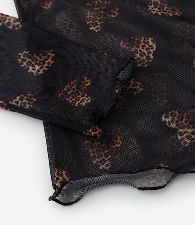 Blusa Infantil en Tule con Superposición - Talle 5 a 14 años 8