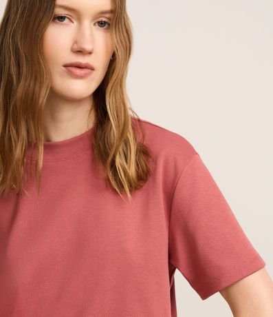 Remera T-Shirt en Suedine Básica 3
