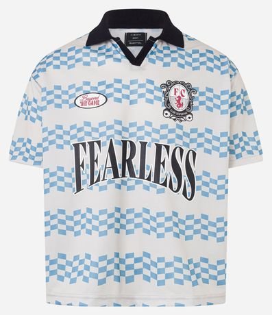 Remera Boxy Sportcore en Tecnologia Dry con Estampa Rayada 9