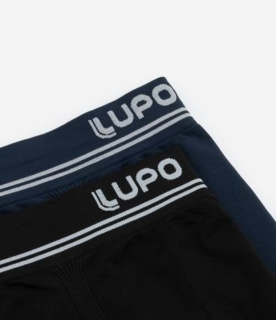 Kit 02 Calzoncillos Boxer en Poliamida con Rayas Lupo 4