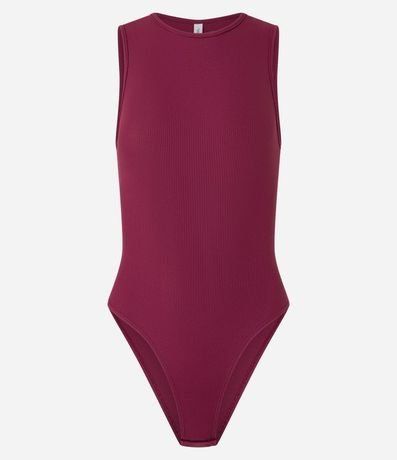 Body Básico en Rib con Cuello Halter 4