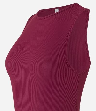 Body Básico en Rib con Cuello Halter 5