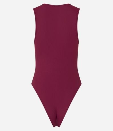 Body Básico en Rib con Cuello Halter 6