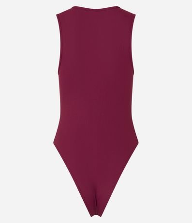 Body Básico en Rib con Cuello Halter 8